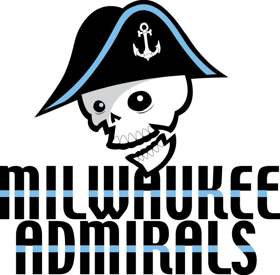 Milwaukee Admirals 2006 07-2014 15 Primary Logo vinyl decal